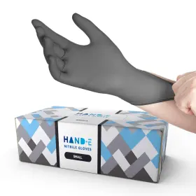 840308707399 HAND-E TOUCH Disposable Nitrile Gloves Powder