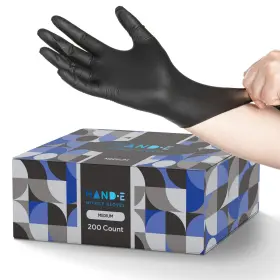 HND-82707 HAND-E TOUCH Nitrile Disposable Latex Powder Gloves