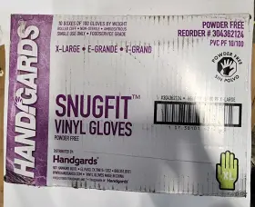 304362124 HAND GUARDS Handgards Gloves Powder Disposable Food
