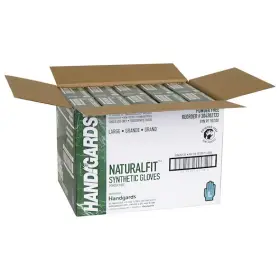 738101621335 HANDGARDS Naturalfit Powder Latex Synthetic Box