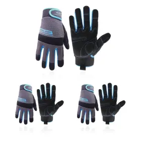 B09CT8VJ9C HANDLANDY Gloves Men Women Utility Safety Mechanic