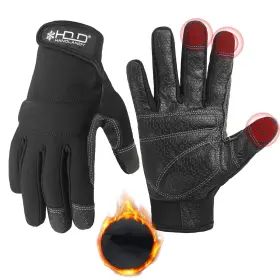 B0DFPN137G HANDLANDY Winter Gloves Touchscreen Grip Mechanic