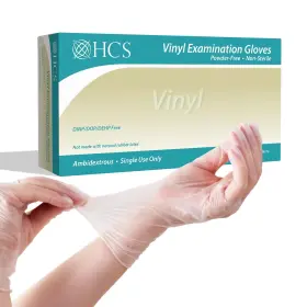 810132040184 HCS MEDICAL SOLUTIONS Gloves Disposable Latex