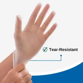 810132040191 HCS MEDICAL SOLUTIONS Exam Gloves Latex Powder #3
