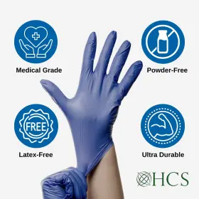 849027003935 HCS MEDICAL SOLUTIONS Nitrile Exam Gloves Box #2