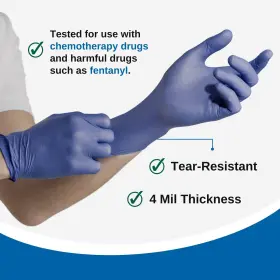 849027003935 HCS MEDICAL SOLUTIONS Nitrile Exam Gloves Box #3