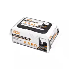 445050429488 HDX Pop Go Disposable Nitrile Gloves