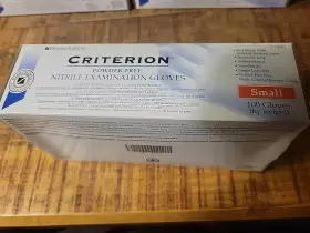 111-8536 HENRY SCHEIN Criterion Powder Nitrile Examination #3