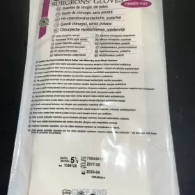570-0638 HENRY SCHEIN Criterion Latex Powder Surgeons Gloves #2