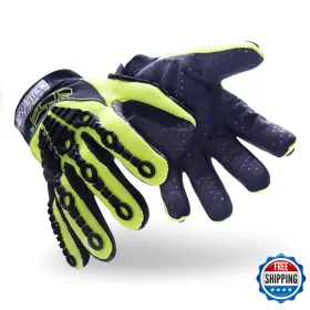 B004WP83Q2 HEXARMOR Impact High Visibility Gloves
