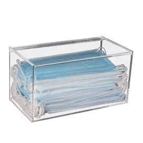 KZFPQ010 HEYRELDA Mask Dispenser Hinged Lid Countertop Box