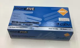 72-10501 HIGH FIVE Nitrile Exam Gloves Powder Sterile