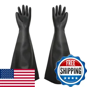 B098CXM5YG HOLDWIN Sandblasting Gloves Rubber Sandblaster