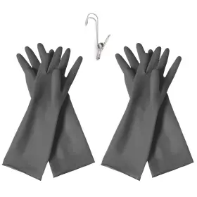 809763403897 HOMSSEM Dishwashing Gloves Rubber Dish Cleaning