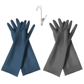 809763403903 HOMSSEM Dishwashing Gloves Dish Rubber Cleaning