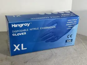 948794410343 HONGRAY Nitrile Gloves Box Examine Tattoo