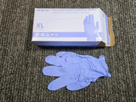 NUS7024 HONGRAY Disposable Nitrile Examination Gloves Xlarge