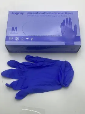 NUZ7022 HONGRAY Disposable Nitrile Examination Gloves Powder