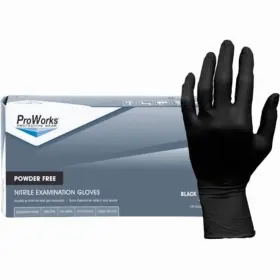 GLN145FXX HOSPITAL SPECIALTY Proworks Nitrile Exam Gloves Mil