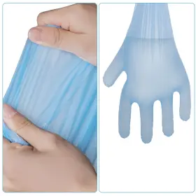 786552947023 HQLESHUI Veterinary Dressing Gutting Gloves Dis #3