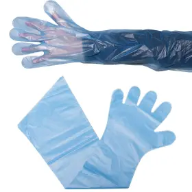 786552947023 HQLESHUI Veterinary Dressing Gutting Gloves Dis