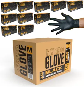 HYDRO4BLUE HYDROGLOVE Mil Nitrile Exam Gloves Medical Food