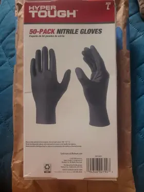 WM-16050 HYPER TOUGH Pack Disposable Nitrile Gloves #2