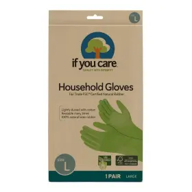 J25029 IF YOU CARE Latex Gloves Pack Gardening Dishwashing