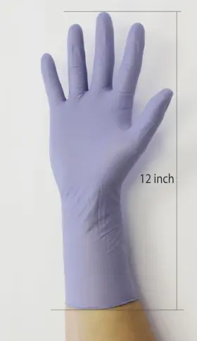 Steel-blue INFI-TOUCH Nitrile Disposable Gloves Powder Gl #2