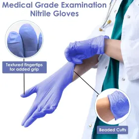 850024675735 INNOVATIVE HAUS Powder Medical Exam Nitrile Mil #2
