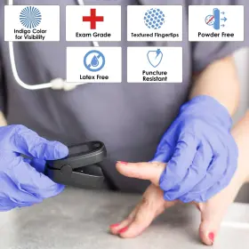 850024675735 INNOVATIVE HAUS Powder Medical Exam Nitrile Mil #3