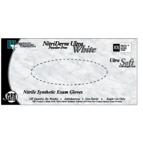167350 INNOVATIVE HEALTHCARE Nitriderm Nitrile Gloves Ultra