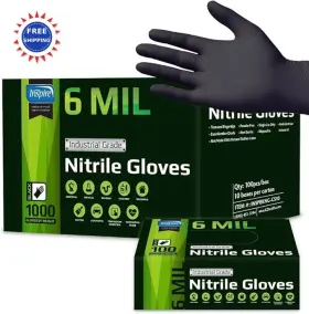 2NZ914-290 INSPIRE Nitrile Gloves Mil Disposable Chemical