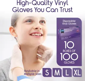 Inssvgpf-m INSPIRE Medical Gloves Exam Powder Stretch #2