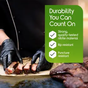445055329301 INSPIRE Stretch Nitrile Gloves Disposable #3