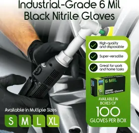 711181204445 INSPIRE Nitrile Gloves Mil Chemical Medical #2