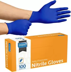 744110925364 INSPIRE Nitrile Gloves Stretch Exam