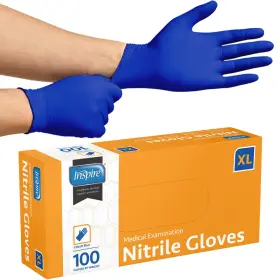 744759159502 INSPIRE Nitrile Gloves Medical Examination Stre