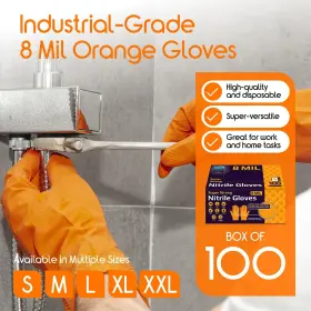 Insssong-m INSPIRE Nitrile Disposable Gloves Ultra Mil Tex #2