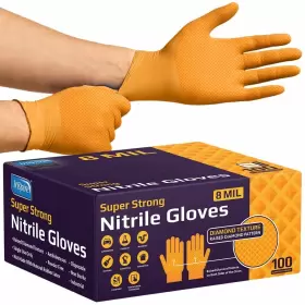 816554013829 INSPIRE Nitrile Disposable Gloves Ultra Mil Tex #2