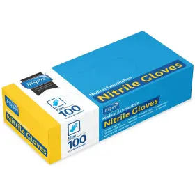 816554015137 INSPIRE Nitrile Disposable Gloves Safety Medical