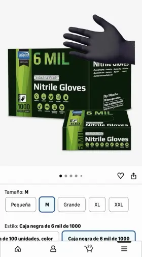 INSPBKNG-C510 INSPIRE Mil Nitrile Gloves Powder