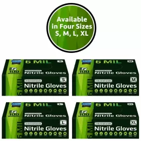 INSPBKNGV2-CS10-L INSPIRE Stretch Nitrile Gloves Disposa #2