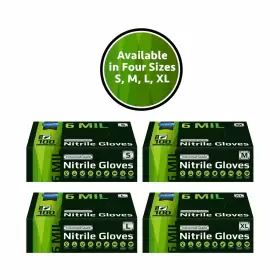 INSPBKNGV2-CS10-XXL INSPIRE Stretch Nitrile Gloves Disposable #2