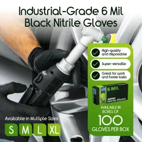 INSPBKNGV2-XL INSPIRE Nitrile Gloves Mil Chemical Medi #2