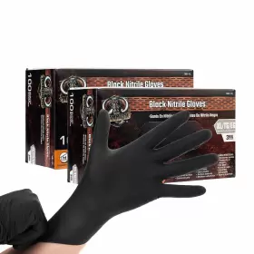 669356645282 IRON MAMMOTH Nitrile Gloves Disposable Cleaning