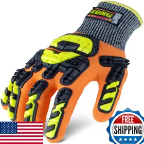 B08G723KF5 IRONCLAD Kong Chemical Impact Glove Trp Nitrile