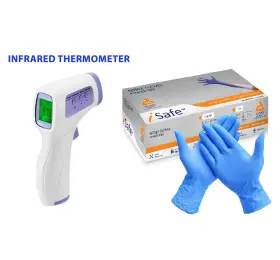 ISAFE-230 ISAFE Powder Disposable Gloves Infrared Digital