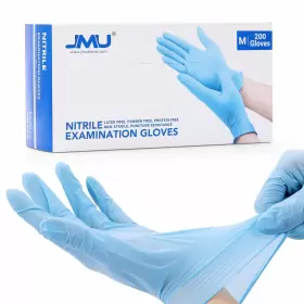 25301010 JMU Nitrile Exam Gloves Mil Powder Latex #2