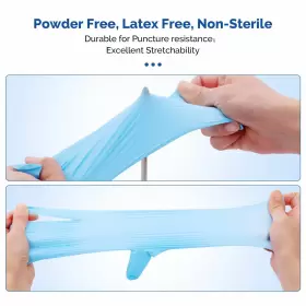 25301010 JMU Nitrile Exam Gloves Mil Powder Latex #3